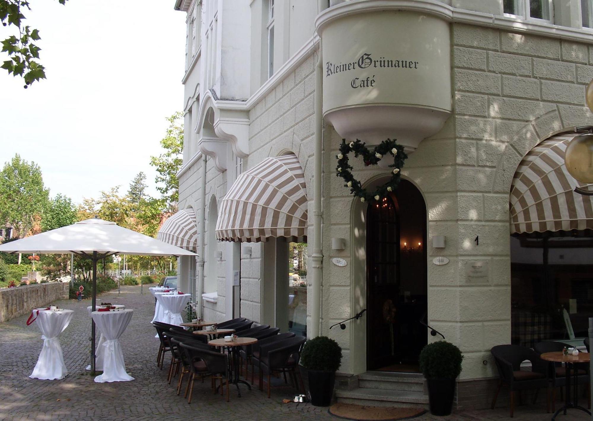 Hotel & Cafe Kleinergruenauer Bad Salzuflen Exterior foto